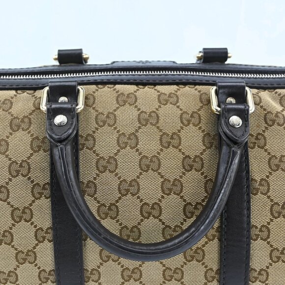 Authentic GUCCI Sherry Line Boston Bag GG Canvas bsj630-112725 - Picture 8 of 16